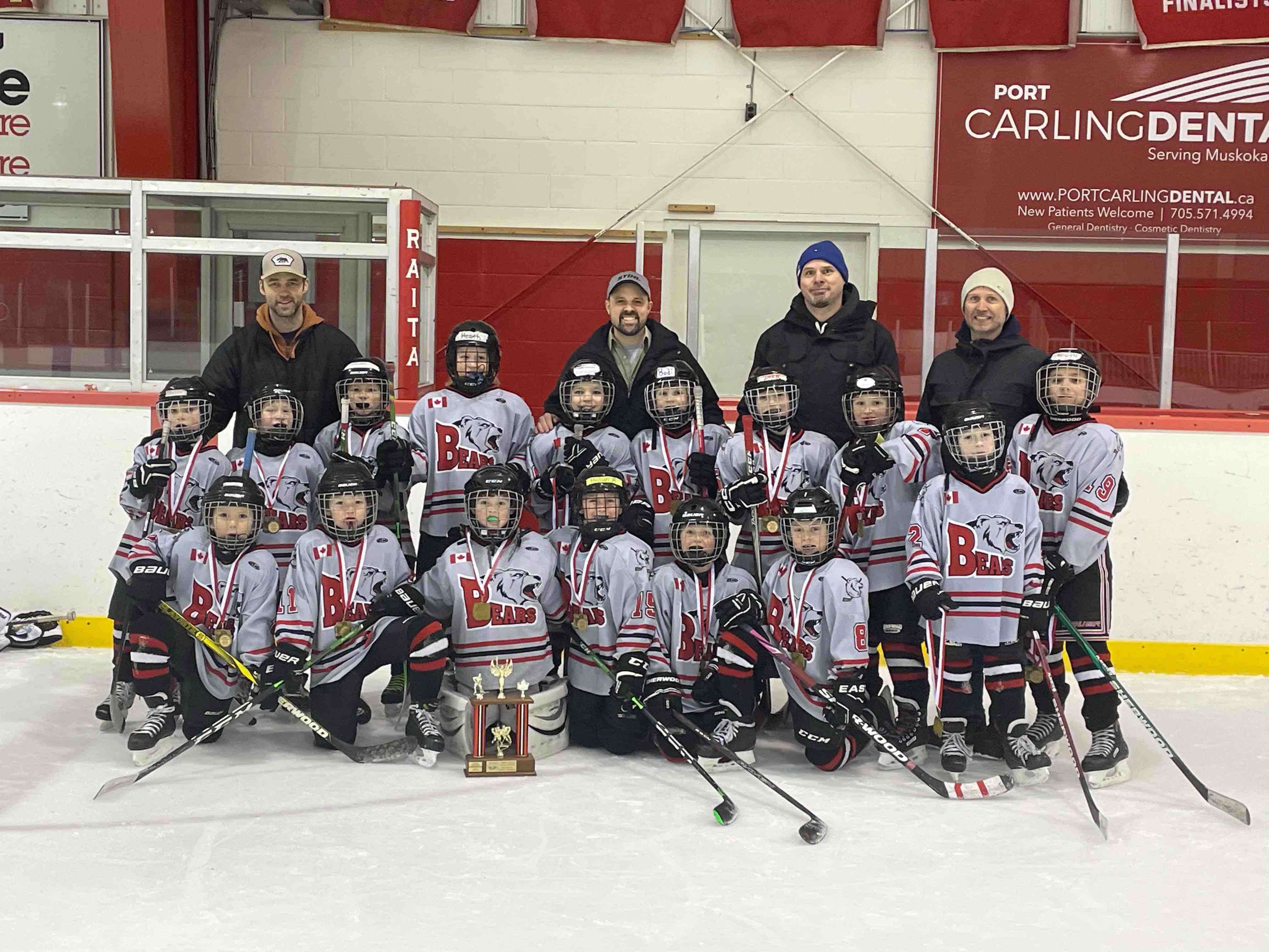2022-2023 MPSLL U9 Pool B Champions: South Muskoka HRC Insurance 2022_23U9PoolBSouthMuskoka.jpg